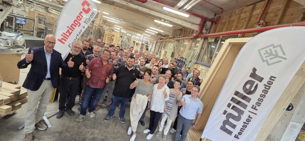 Müller Fenster und Fassaden GmbH wird zum Teil der hilzinger Unternehmensgruppe, Mitarbeiter werden zum Großteil übernommen